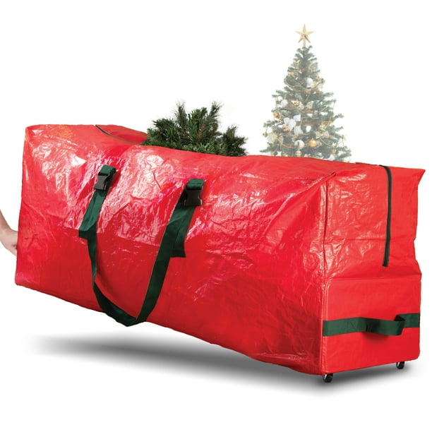 RUBBERMAID Christmas TREE & LAWN Ornament Storage Bag Fits Trees Up To 7.5' Tall
